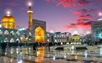 میزبانی موکب بندرچارک از زائران حرم رضوی در مشهد